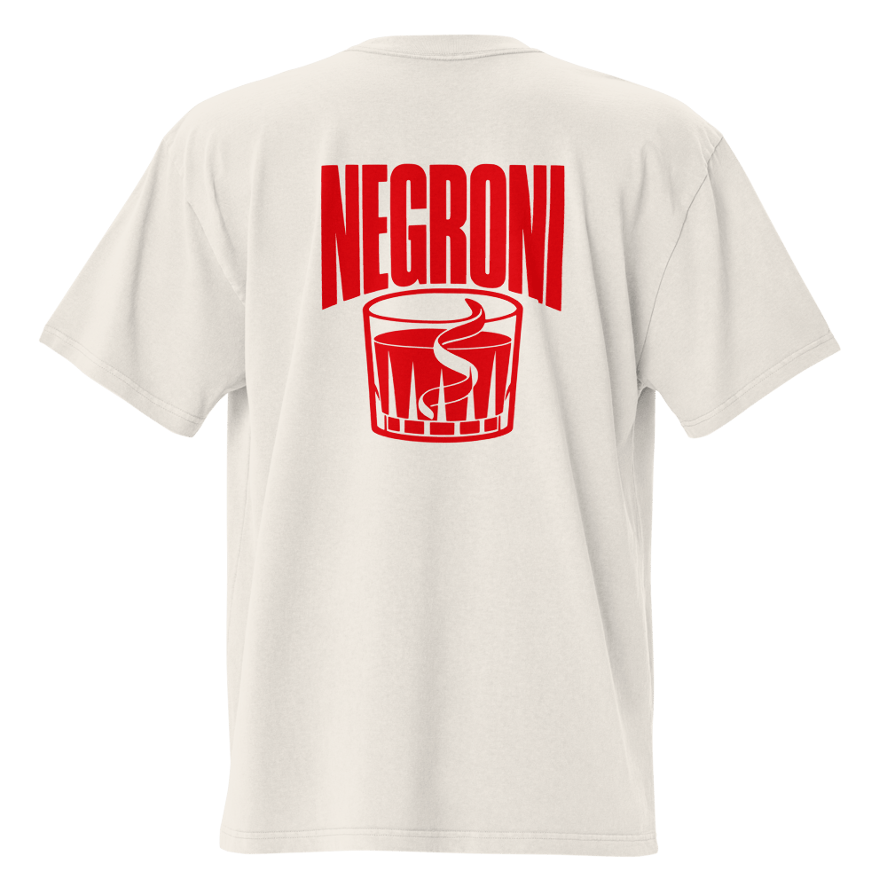 Negroni Glass Oversized T-Shirt