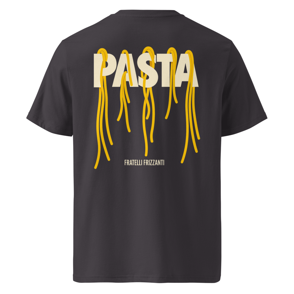 Spaghetti Pasta Back-Print T-Shirt