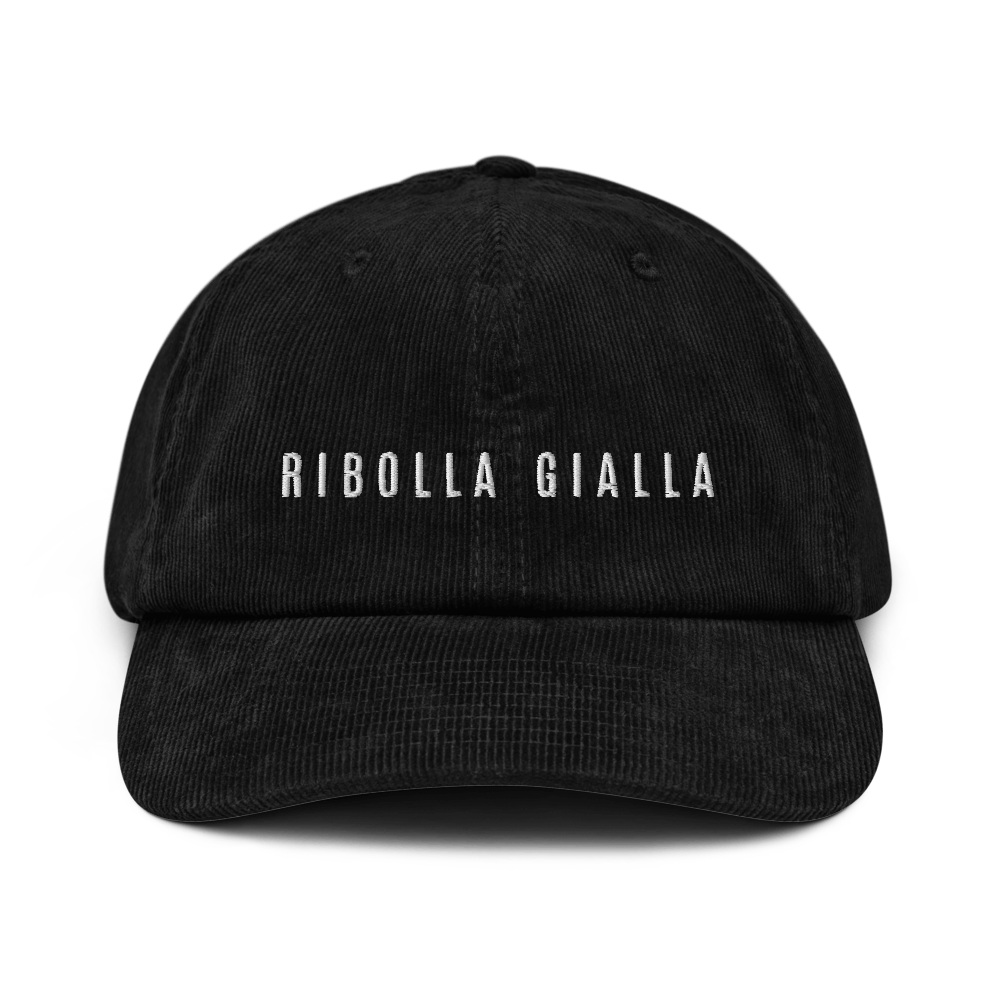 Ribolla Gialla Embroidered Corduroy Cap