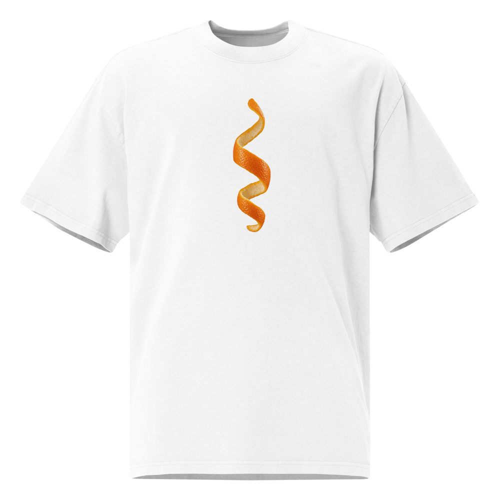 Orange Peel Twist Oversized T-Shirt