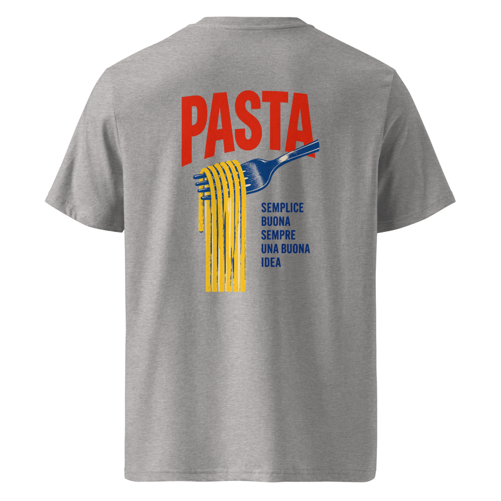 Spaghetti T-Shirt with Italian Lettering