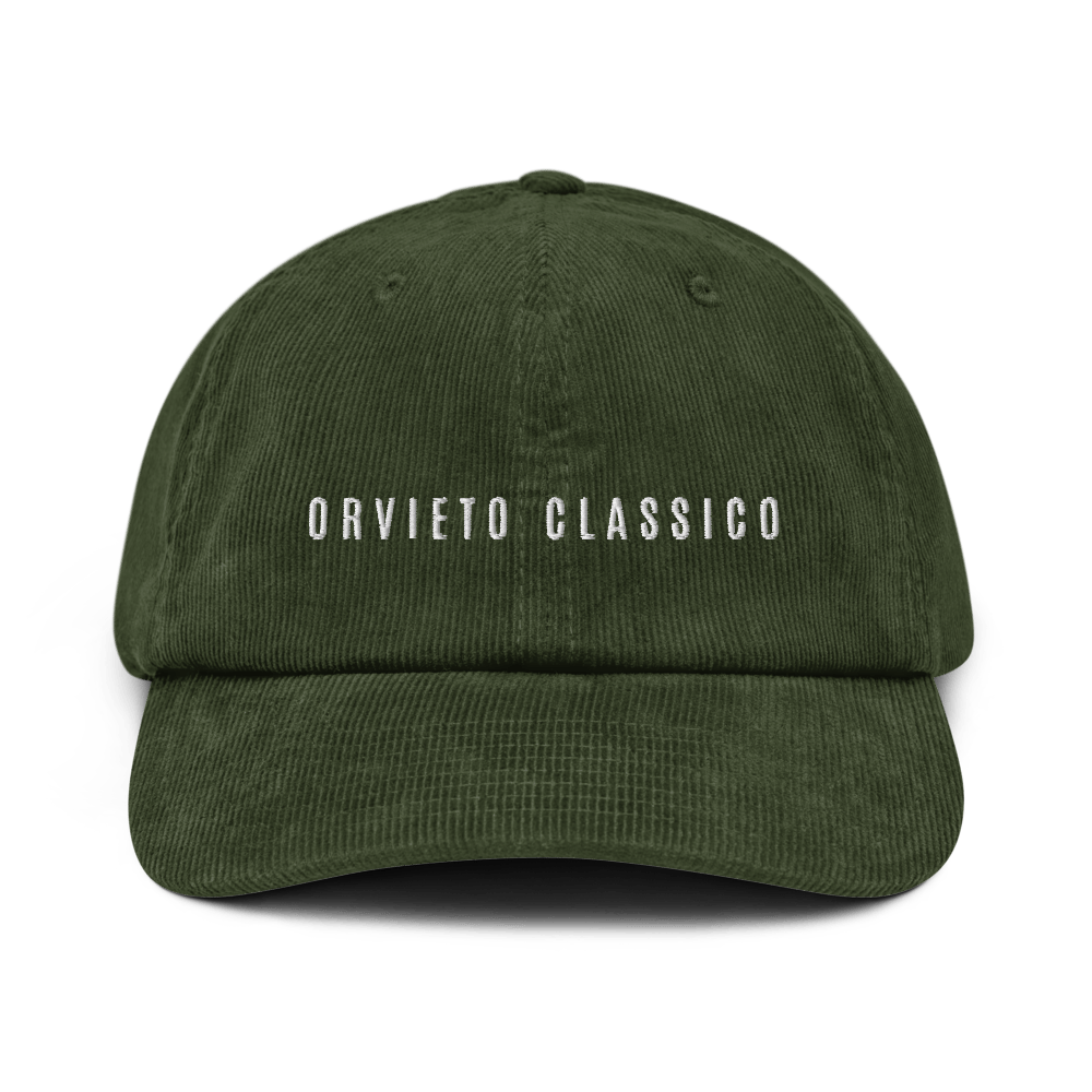 Orvieto Classico Embroidered Corduroy Cap
