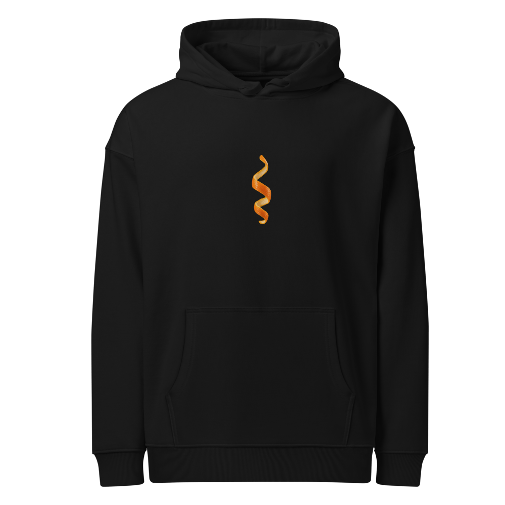 Orange Peel Twist Hoodie