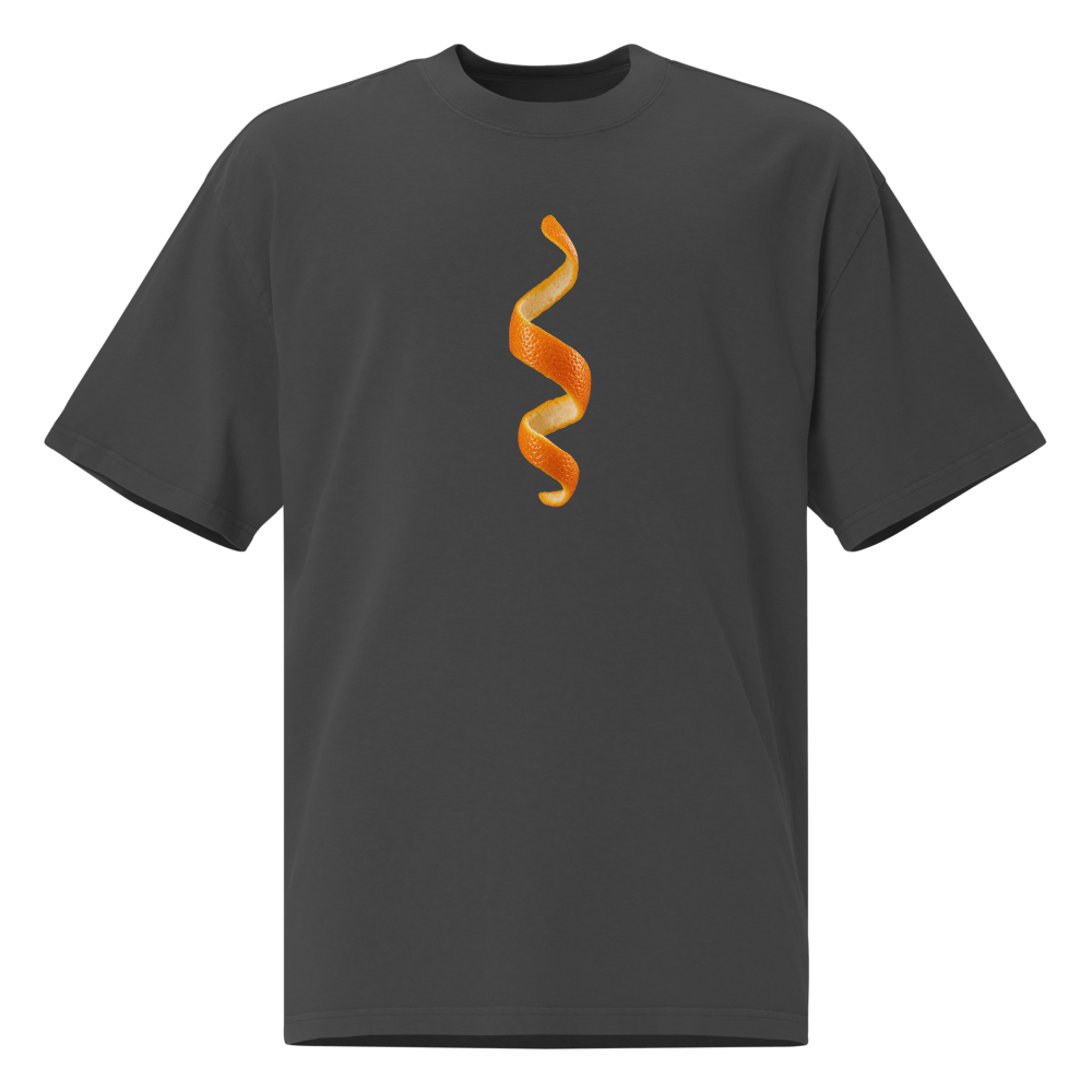 Orange Peel Twist Oversized T-Shirt