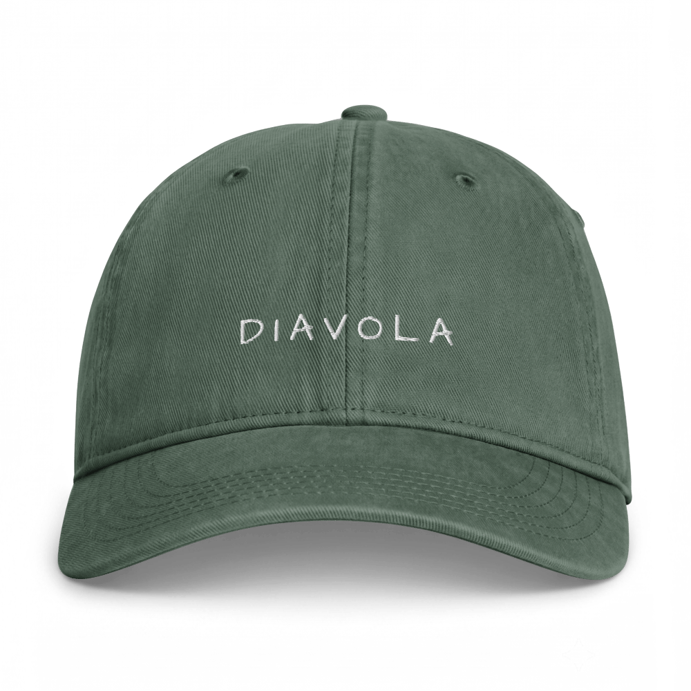 Diavola Embroidered Cap