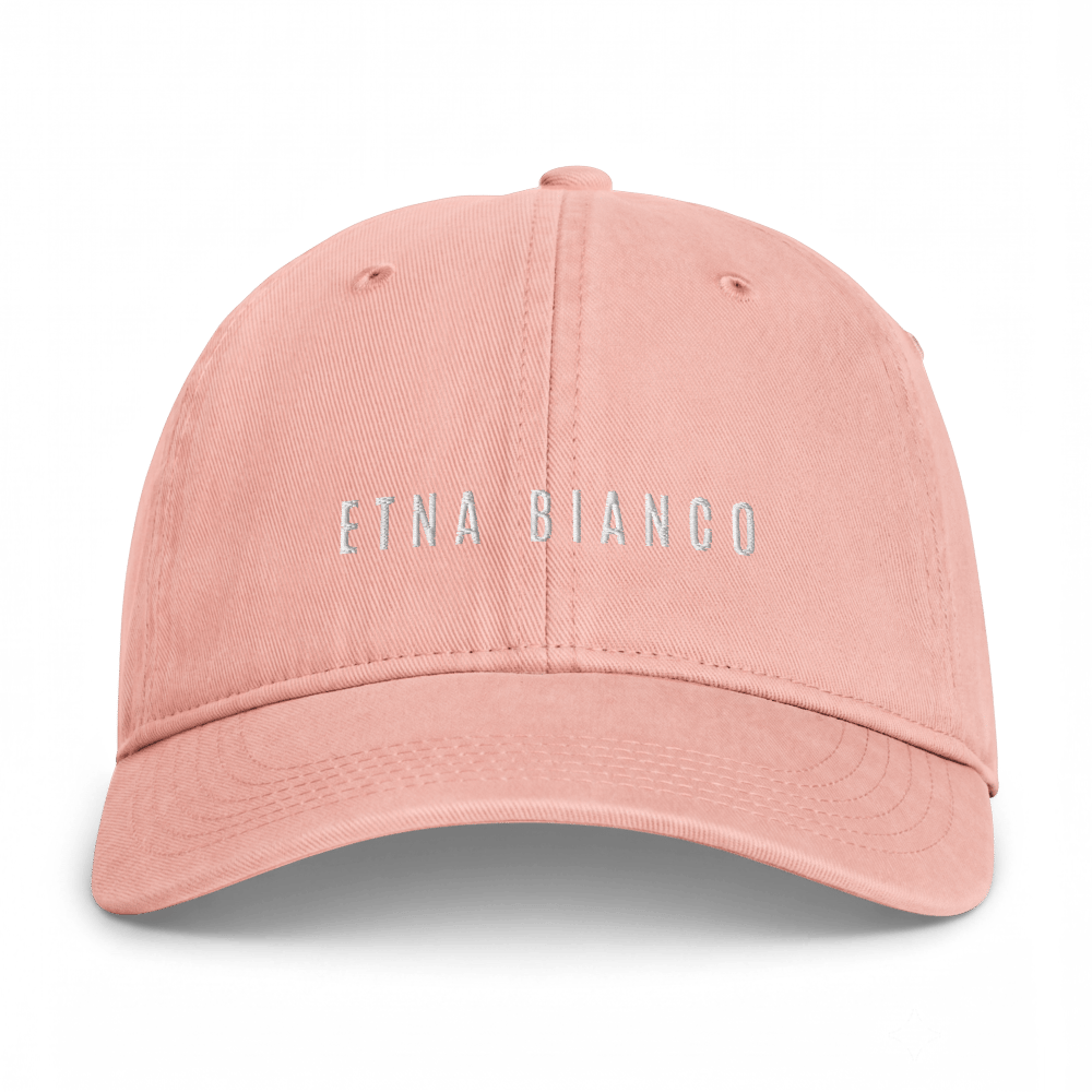 Etna Bianco Embroidered Cap
