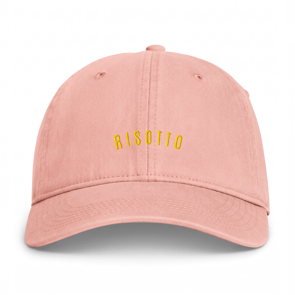 Risotto Embroidered Washed Cap