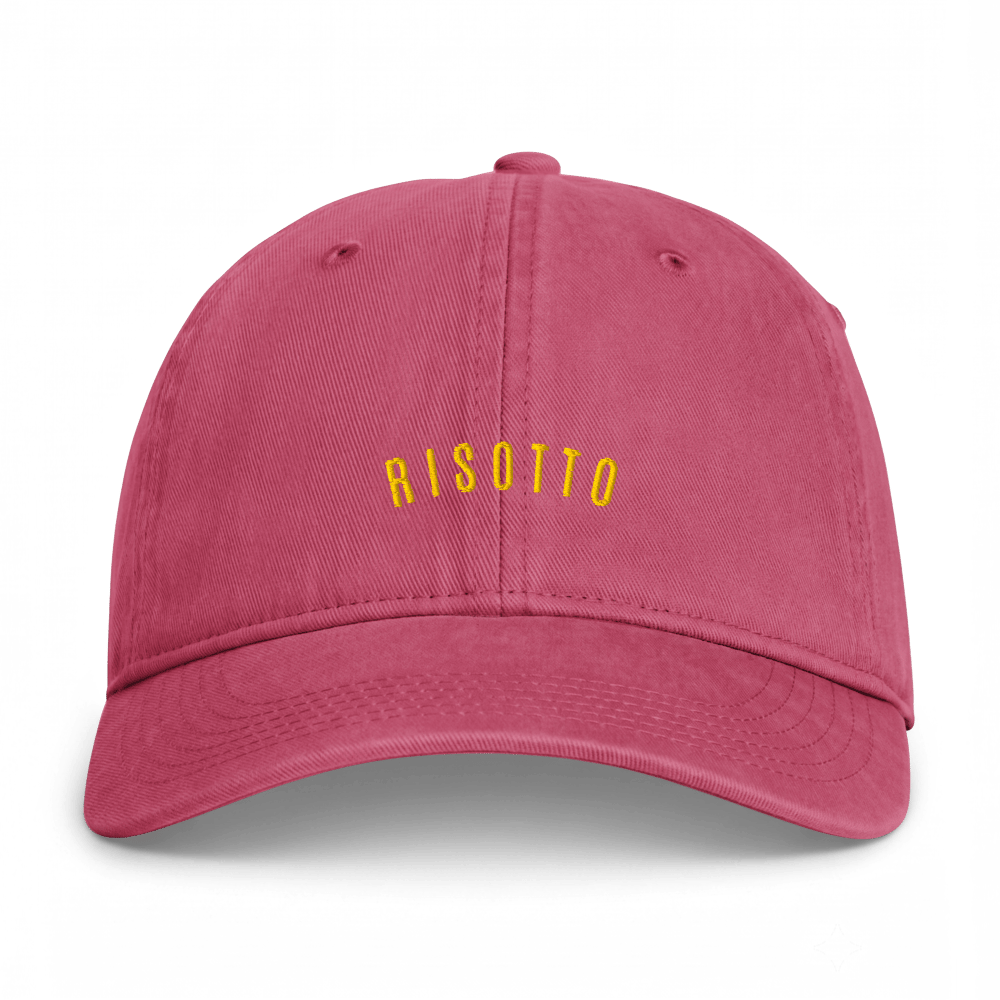 Risotto Embroidered Washed Cap