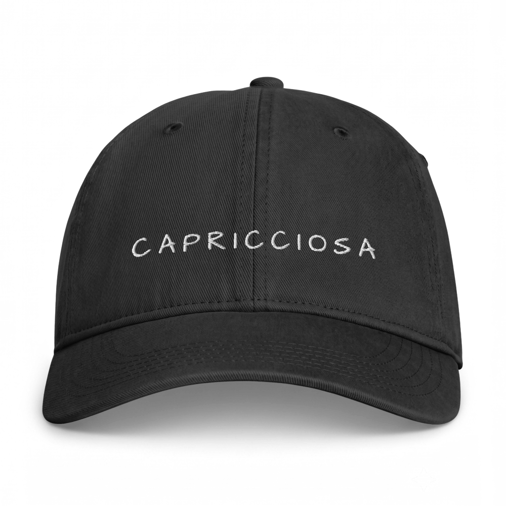 Capricciosa Embroidered Cap