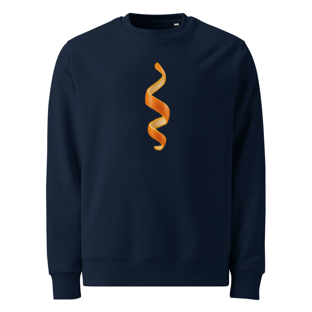 Orange Peel Twist Sweatshirt