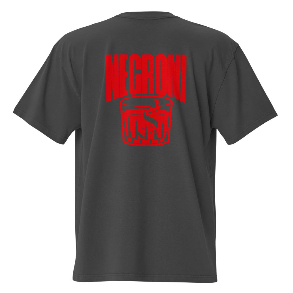 Negroni Glass Oversized T-Shirt
