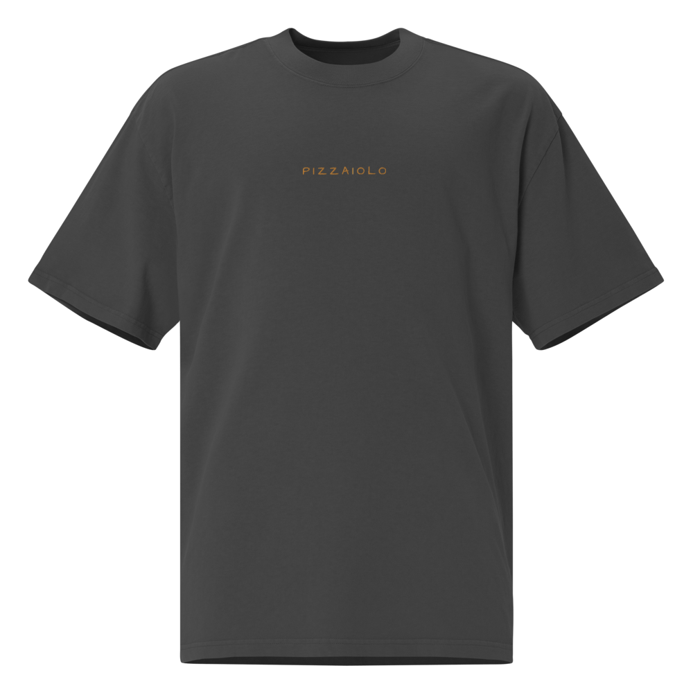 Pizzaiolo Embroidered Oversized T-Shirt