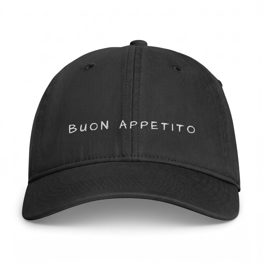 Buon Appetito Embroidered Cap