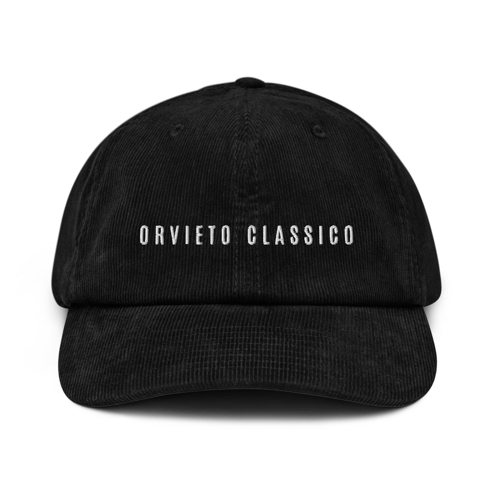 Orvieto Classico Embroidered Corduroy Cap