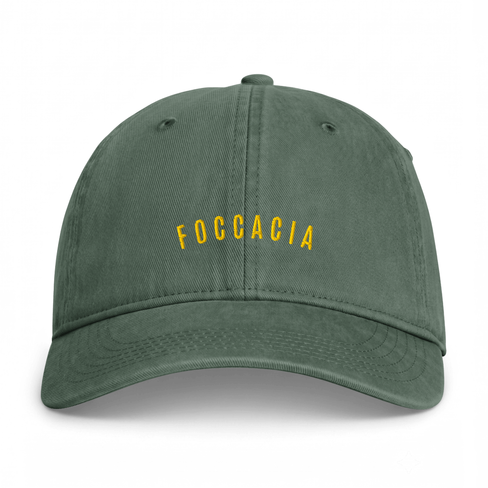 Focaccia Embroidered Cap