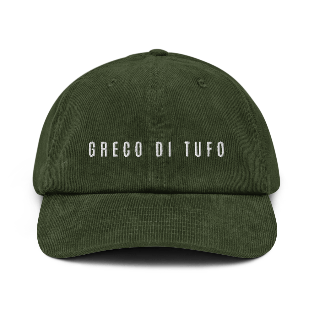 Greco di Tufo Embroidered Corduroy Cap